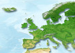 Belgium, flag, map, Western Europe, physical