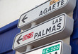 Verkhersschild Las Palmas