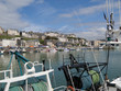 Fishing boat in harbor of Granville, France