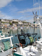 Fishing boat in harbor of Granville, France