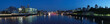 Panoramica dal tower bridge su Londra