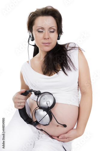 Photo: Pregnancy of the woman. Pregnancy of the woman.