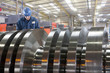 Engineer working on metal machinery