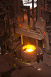 Engineers working in forged steel foundry
