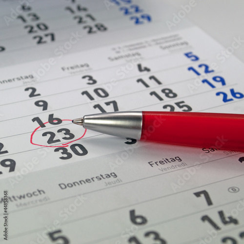 Photo: Terminkalender Terminkalender