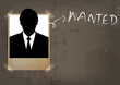 grunge wanted poster design