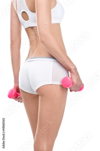 Photo: Hips of a young fit girl Hips of a young fit girl