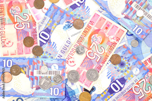 Photo: Dutch Guilden Background Dutch Guilden Background