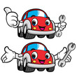 The best mechanic, car character
