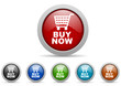 buy now vector icons set