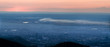 Panorama image of pollution city