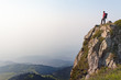 young man at the top