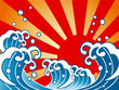 大漁旗柄