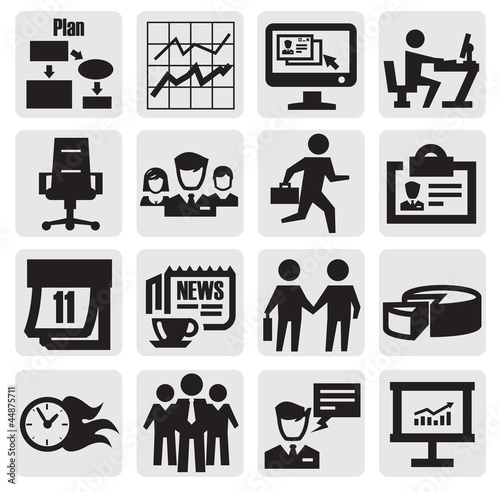 Vector: business icon business icon