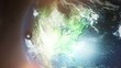 Sputnik Space Satellite Orbits North America