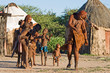 Himba people perform traditional dance