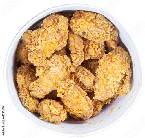 Photo: hot fried chicken wings basket hot fried chicken wings basket