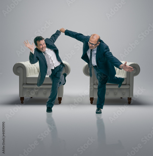 Photo: Business race Business race