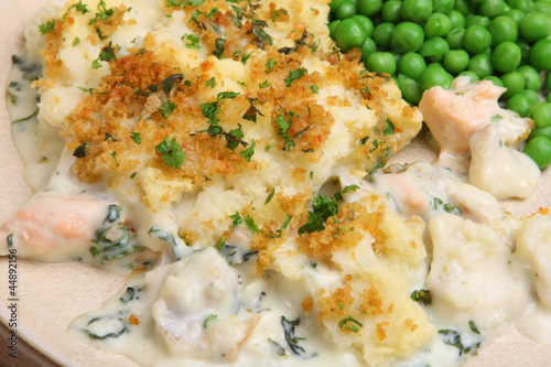 Photo: Fish Pie with Peas Fish Pie with Peas