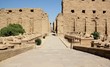 Sphingenallee im Karnak-Tempel in Luxor, Ägypten