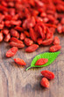 Dried goji berries