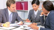Asian Chinese Manager Multi Ethnic Team