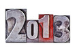 2013 Letterpress