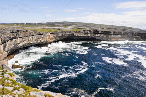 Photo: Cliffs near Dun Aengus, Inishmore, Aran islands in Ireland Cliffs near Dun Aengus, Inishmore, Aran islands in Ireland