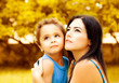 Young mother with son