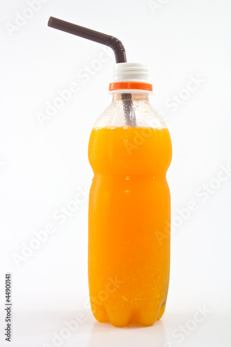 Photo: fresh orange juice bottle fresh orange juice bottle