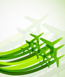 Background with airplanes