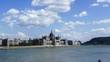 Time lapse of the Hungarian parliament in Budapest