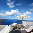 Santorin - Terrasse