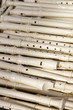 Foto: blockflöten in weiß blockflöten in weiß