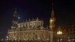 Timelapse  at St. Trinitatis Church in Dresden