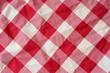 Foto: Red Plaid Material Background Red Plaid Material Background