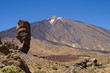 Roque Cinchado and Teide