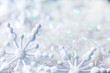 Foto: christmas background with snowflakes christmas background with snowflakes
