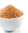 bowl with brown sugar