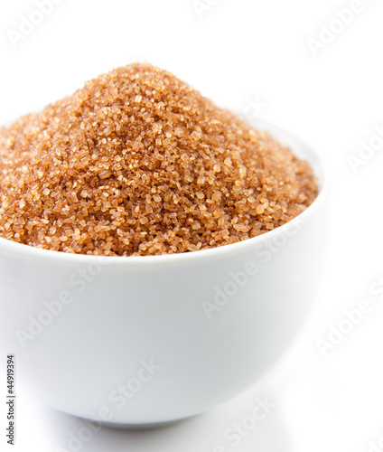 Photo: bowl with brown sugar bowl with brown sugar