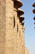 Die große Säulenhalle (Hypostyl) im Karnak-Tempel, Luxor, Ägypte