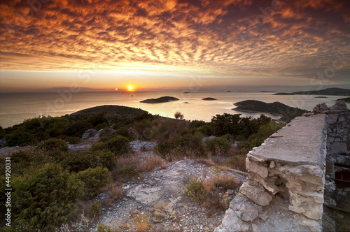 Photo: Sunset in Croatia Sunset in Croatia