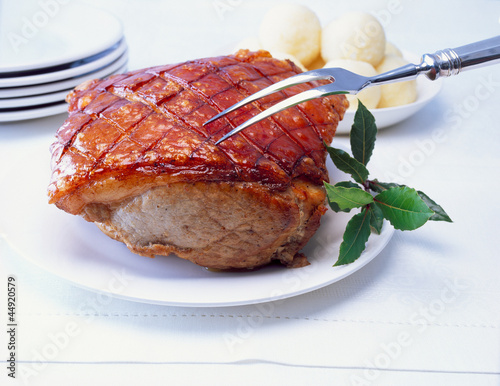 Photo: Roast pork Roast pork