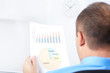 Businessman working with documents
