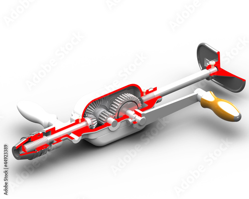 Illustration: Manual drill Manual drill