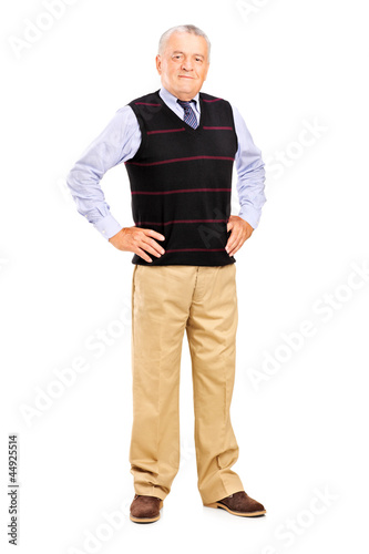 Photo: Full length of a mature male posing Full length of a mature male posing
