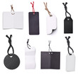 price label blank note shopping