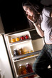 She gets Into the Fridge
