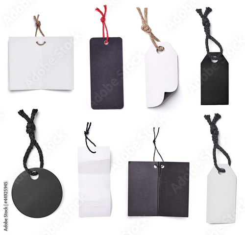 Photo: price label blank note shopping price label blank note shopping