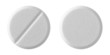 White tablet pills